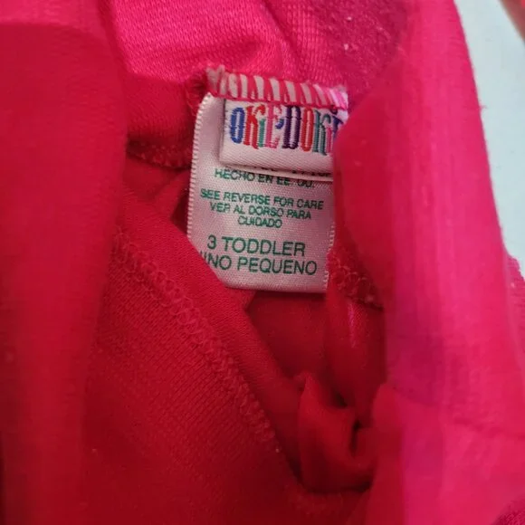 Vintage Clothing Lot 90s Toddler girls kids sizes Stretchy Knit 8 pcs - Picture 4 of 5